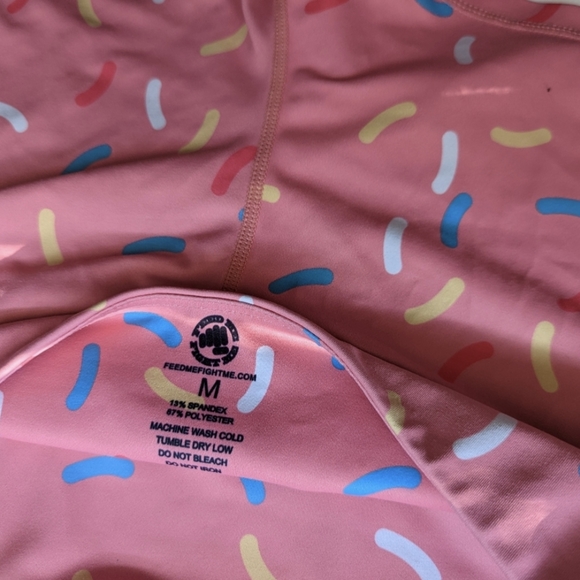 Donut sprinkle shorts by feed me fight me - Picture 3 of 3